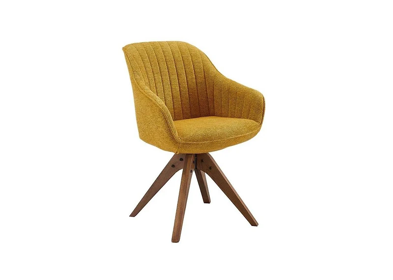 Homlux Swivel Accent Chair Modern Dining Chair w/Beech Wood Legs Armchairs for Kitchen&Bedroom Off-White/Brown/Yellow/Royal/Blue/Grey/Wine Red/Caramel