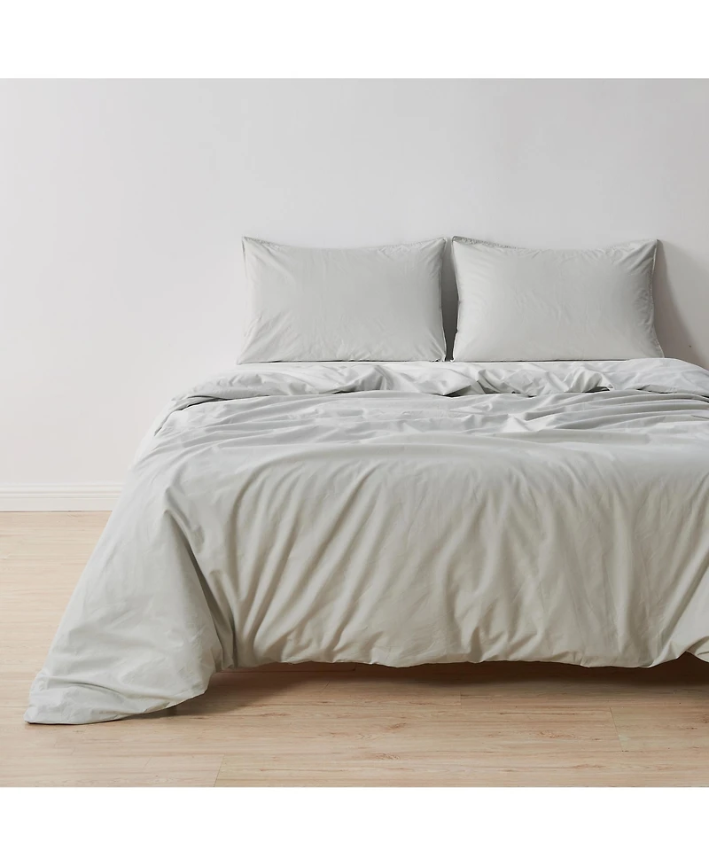 100% Pima Cotton Percale Duvet Set
