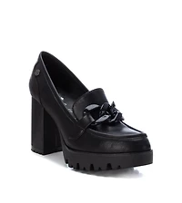 Women's Casual Heeled Moccasins By Xti