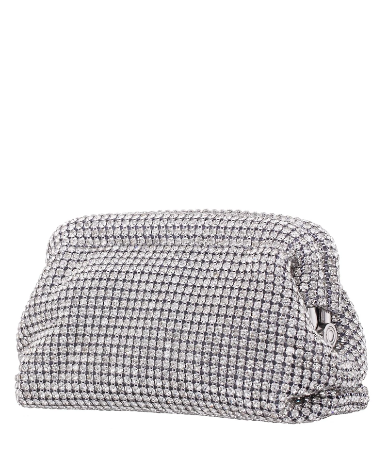 Nina All Over Crystal Frame Magnet Clutch