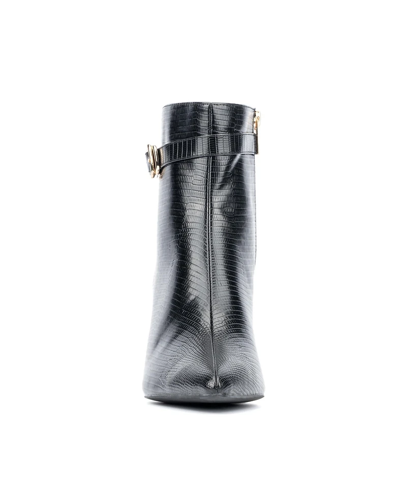 Women's Edena-Lizard Embossed Pointy Ankle Boot