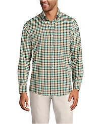 Lands' End Big & Tall Traditional Fit No Iron Twill Shirt