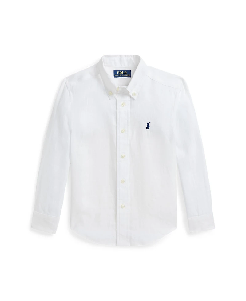 Polo Ralph Lauren Toddler and Little Boys Linen Shirt