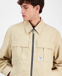 Hugo by Hugo Boss Men's Bino Long Sleeve Four-Pocket Zip-Front Jacket