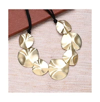 Sohi Women's Whispering Willow Statement Necklace