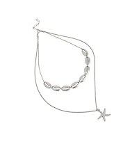 Sohi Women's The Bahamas Multi-Layer Necklace