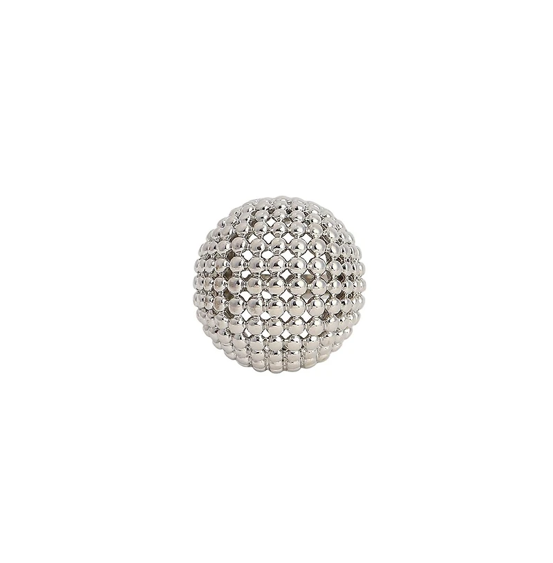 Sohi Women's The Disco Ball Statement Ring