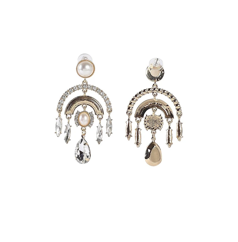 Sohi Women's The Lustre Drop Earrings