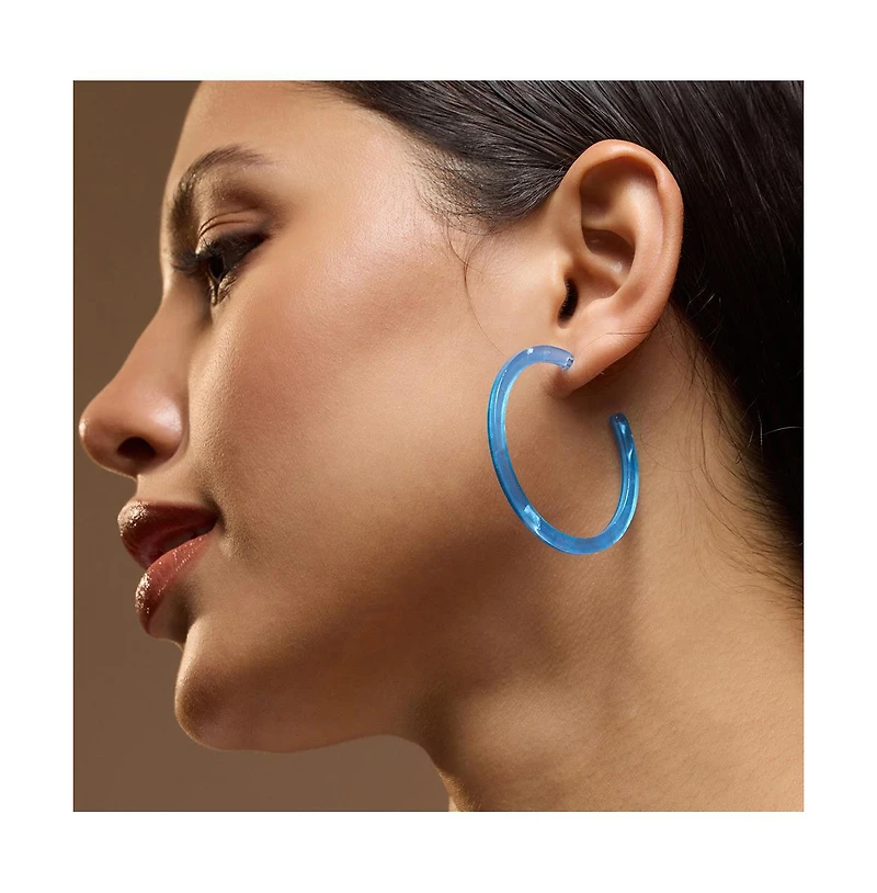 Sohi Women's The Paradiso Hoop Earrings