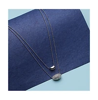 Sohi Women's Bling Bean Multi-Strand Necklace