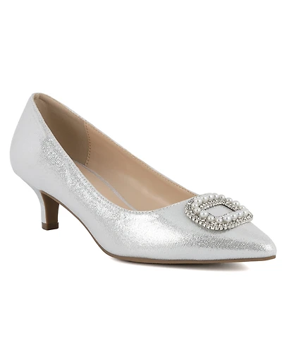 Jones New York Women's Charmer Kitten Heel Dress Pumps