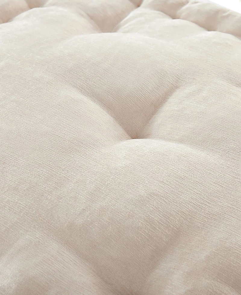 Intelligent Design Azza Chenille Square Floor Pillow Cushion, 24" x