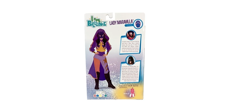 Lady Maravilla. 6" Doll. A brand new line of Action Dolls! Each character explores a fascinating career option, with articulation meant to bring the d