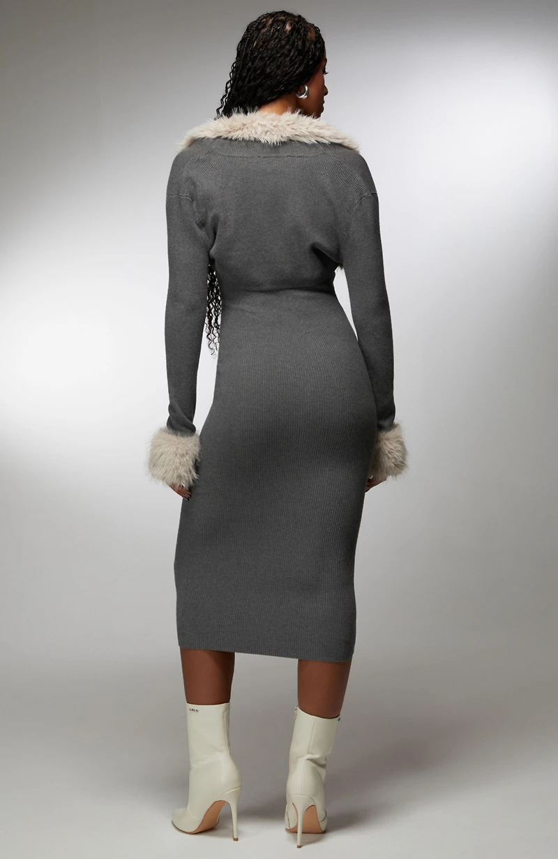 Bebe Women's x Ciara Two Piece Sweater Dress