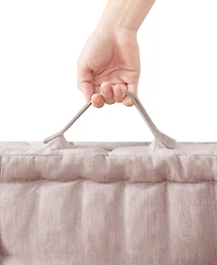 Intelligent Design Azza Chenille Square Floor Pillow Cushion, 24" x