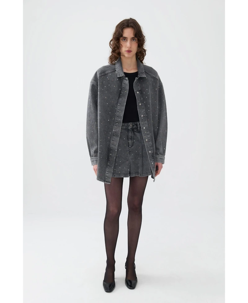 Nocturne Women's Oversized Shirt