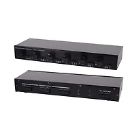 Pyle 4-Channel Stereo Speaker Selector with Volume Control