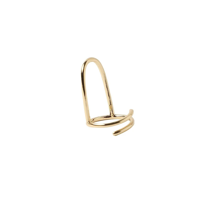 Sohi Women's Minimal Nail Ring