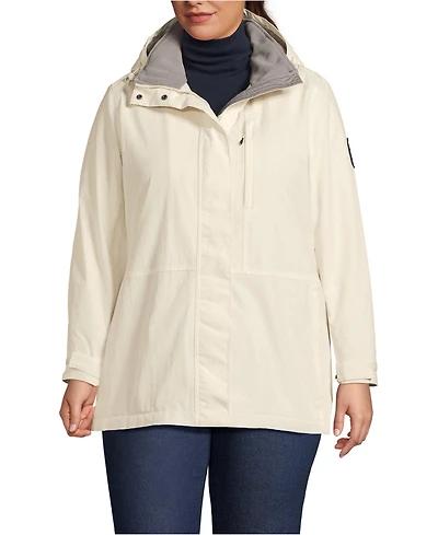 Lands' End Plus Squall Waterproof Insulated Jacket