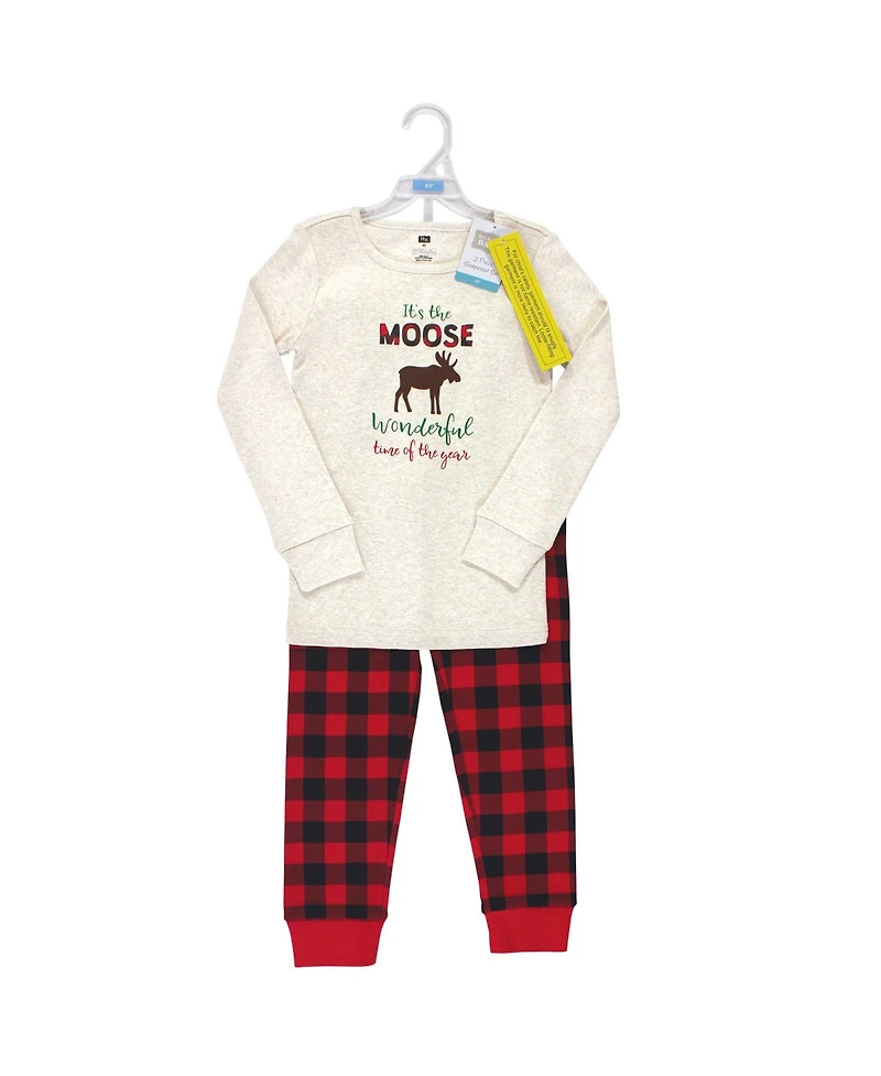 Hudson Baby Unisex Holiday Pajama Set