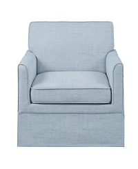 510 Design Paula 30"W Slipcover Accent Armchair