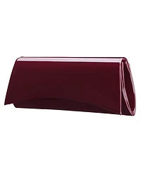 Nina Curved Flap Slim Magnetic Clutch