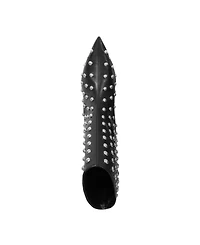 Schutz Women's Gail Stud Pointed Toe Booties