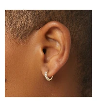 Ana Luisa Huggie Hoop Earrings - Suzanne
