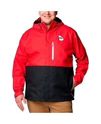 Columbia Men's Red Georgia Bulldogs Big Tall Field Bound Omni-Tech Full-Zip Jacket