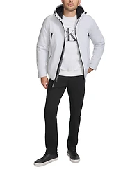 Calvin Klein Men's Sherpa Lined Infinite Stretch Soft Shell Jacket