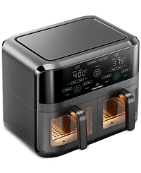 Chefman 6-Qt. Digital Dual-Cooking Double-Basket Air Fryer