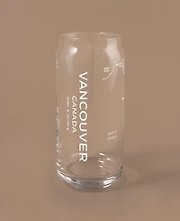 Narbo The Can Vancouver Map Everyday Glassware, Set of 2