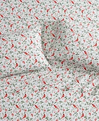 Laura Ashley Flannel 3 -Pc. Sheet Set, Twin