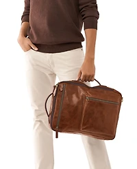 Fossil Men's Buckner Leather Convertible Backpack