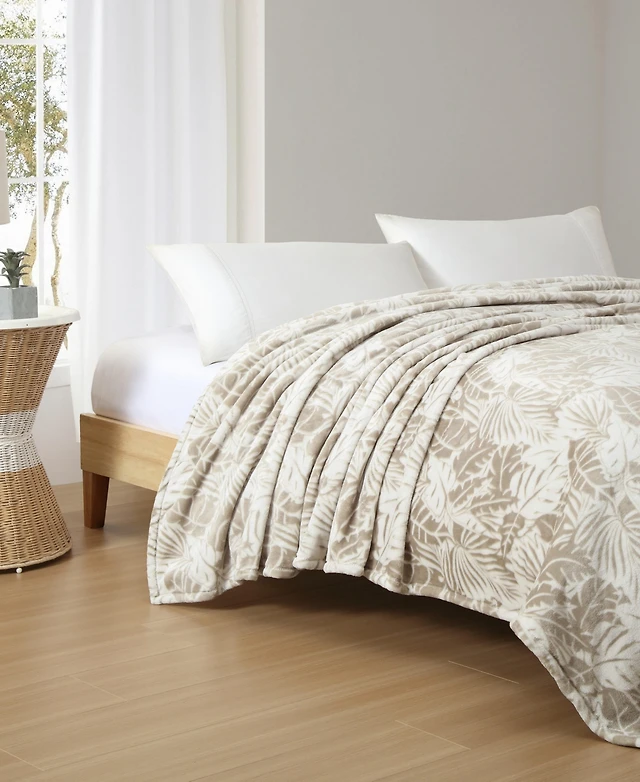 Shop Tommy Bahama Home Costa Blanca Ultra Soft Plush Fleece