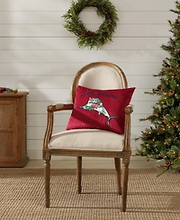 Tommy Bahama Home Holiday Marlin Velvet Decorative Pillow, 15" x 20"