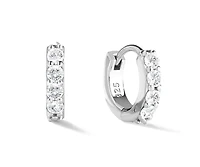 Ana Luisa Huggie Hoop Earrings - Suzanne Silver
