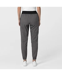 Wink Women's W123 Comfort Waist Cargo Jogger Scrub Pant