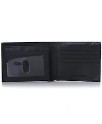 Alpine Swiss Men's Wallet Trifold Bifold Billfolds to choose from Genuine Leather