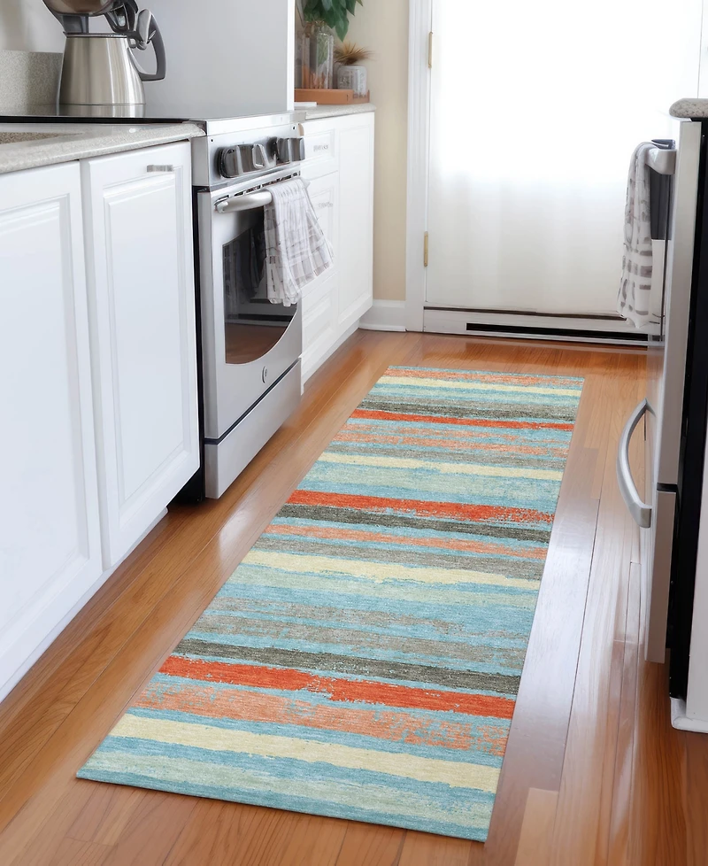 Addison Chantille Machine Washable ACN1019 2'3''x7'6'' Runner Area Rug