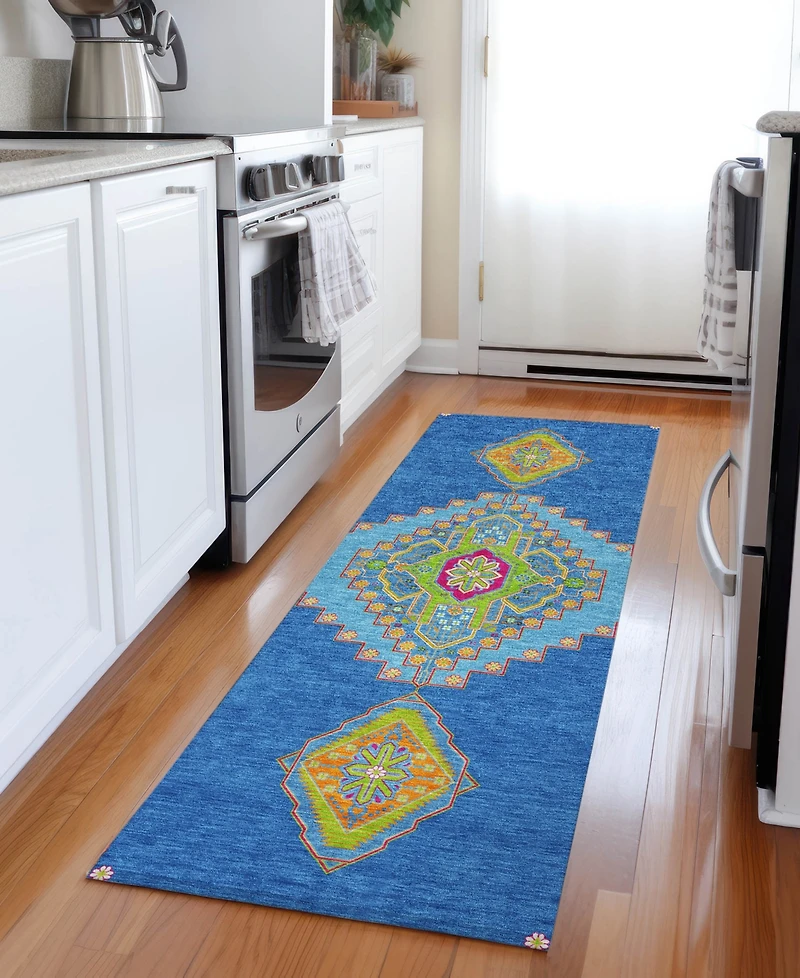 Addison Chantille Machine Washable ACN1014 2'3"x7'6" Runner Area Rug