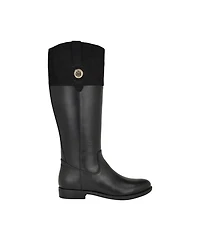 Tommy Hilfiger Women's Shano Riding Style Round Toe Boots