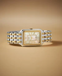 Fossil Women's Raquel Three-Hand Date Two-Tone Stainless Steel Watch, 26mm