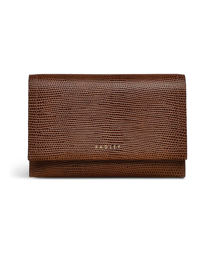 Radley London Oak Street Faux Lizard Flap Over Wallet