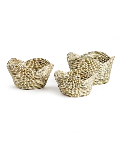 Rivergrass Lotus Baskets St/3