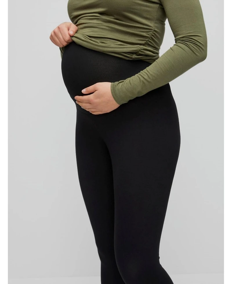 Motherhood Maternity Maternity Basic Secret Fit Belly Crop Leggings - Motherhood