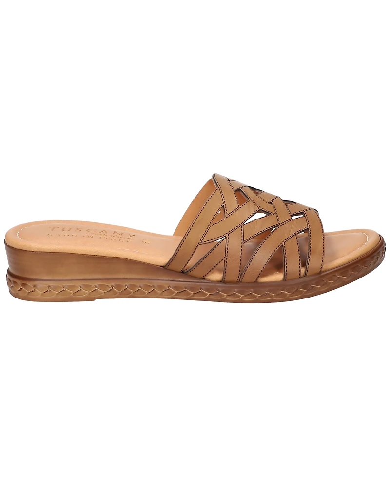 Easy Street Women's Edda Wedge Heel Sandals