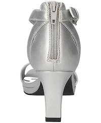 Easy Street Women's Ro Square Toe Heeled Sandals