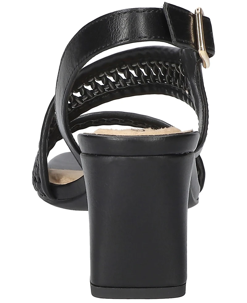 Easy Street Women's Rowan Square Toe Sandals