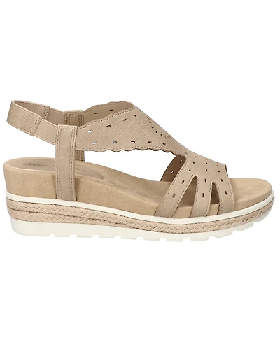 Easy Street Women's Fran Wedge Heel Sandals